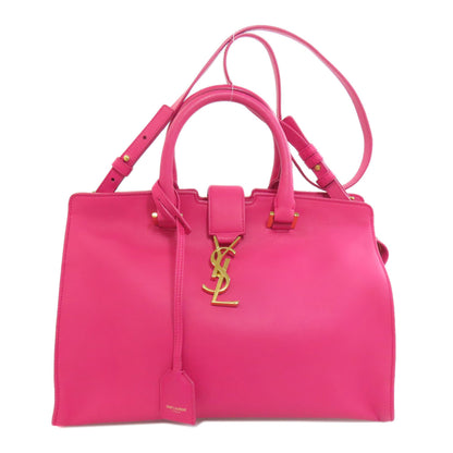 イヴ・サンローラン カサンドラ 2WAY ハンドバッグ レザー レディース 【中古】【YVES SAINT LAURENT】
