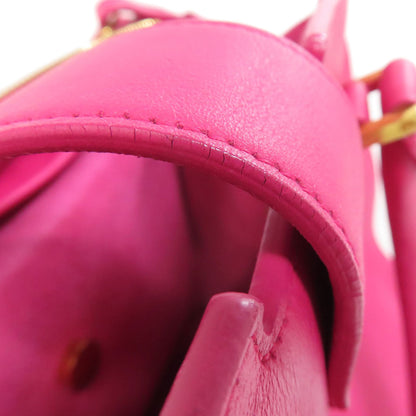 イヴ・サンローラン カサンドラ 2WAY ハンドバッグ レザー レディース 【中古】【YVES SAINT LAURENT】