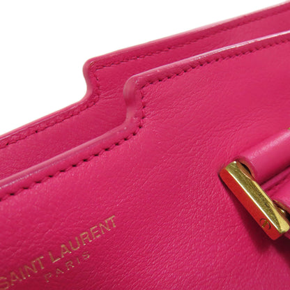 イヴ・サンローラン カサンドラ 2WAY ハンドバッグ レザー レディース 【中古】【YVES SAINT LAURENT】