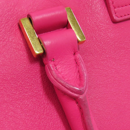 イヴ・サンローラン カサンドラ 2WAY ハンドバッグ レザー レディース 【中古】【YVES SAINT LAURENT】