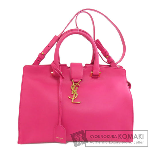イヴ・サンローラン カサンドラ 2WAY ハンドバッグ レザー レディース 【中古】【YVES SAINT LAURENT】