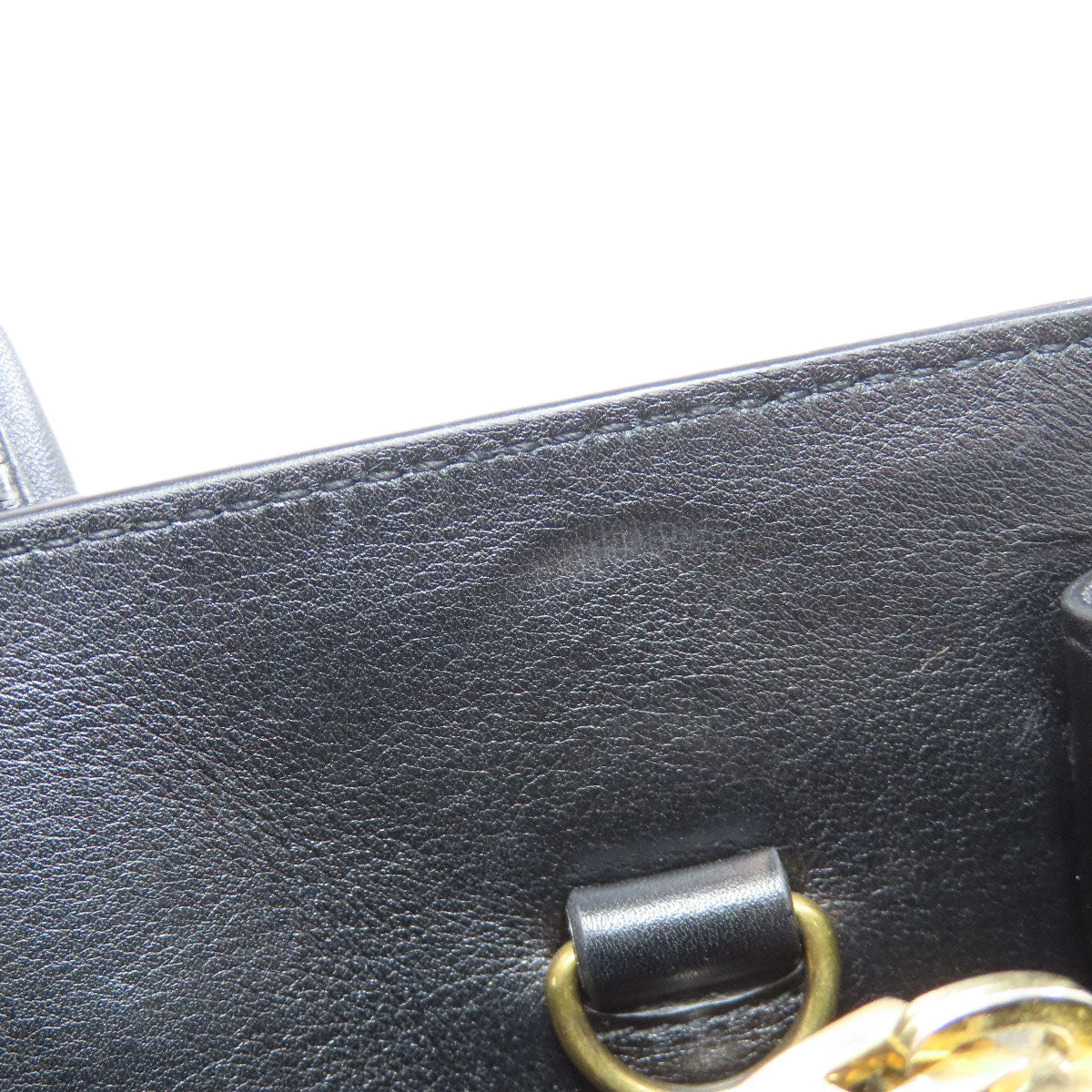 サンローラン LOVE2 WAY ハンドバッグ カーフ レディース 【中古】【SAINT LAURENT】