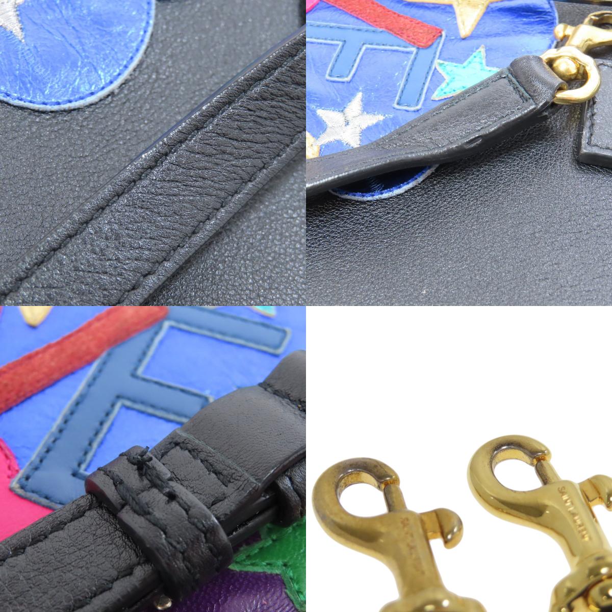 サンローラン LOVE2 WAY ハンドバッグ カーフ レディース 【中古】【SAINT LAURENT】