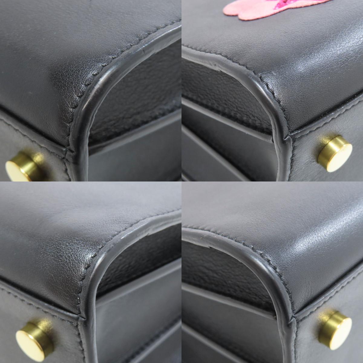 サンローラン LOVE2 WAY ハンドバッグ カーフ レディース 【中古】【SAINT LAURENT】
