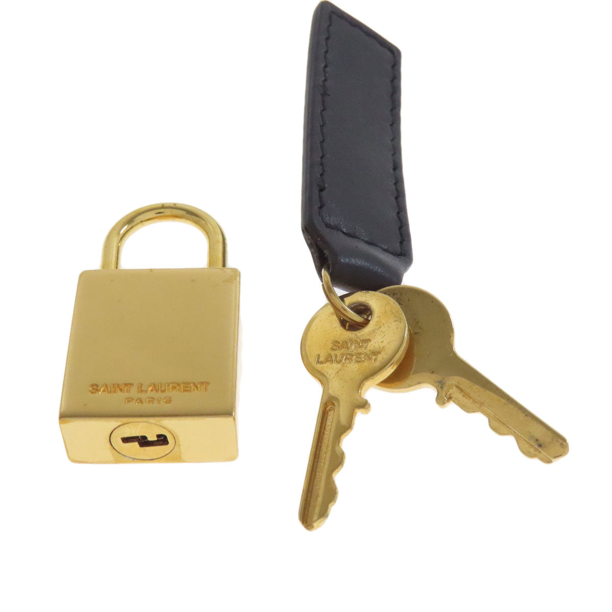 サンローラン LOVE2 WAY ハンドバッグ カーフ レディース 【中古】【SAINT LAURENT】