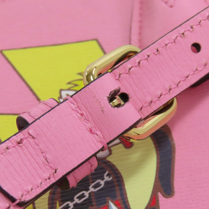 GUCCI 671623 Bananya collaboration 2WAY Handbag Leather Ladies [Used]