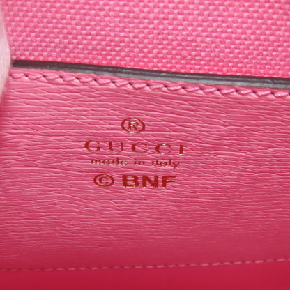 GUCCI 671623 Bananya collaboration 2WAY Handbag Leather Ladies [Used]