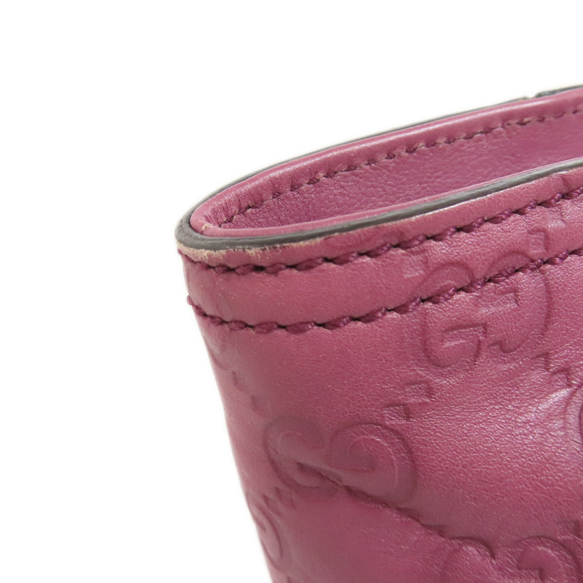 GUCCI 353119 GG signature guccissima Handbag Leather Ladies [Used]