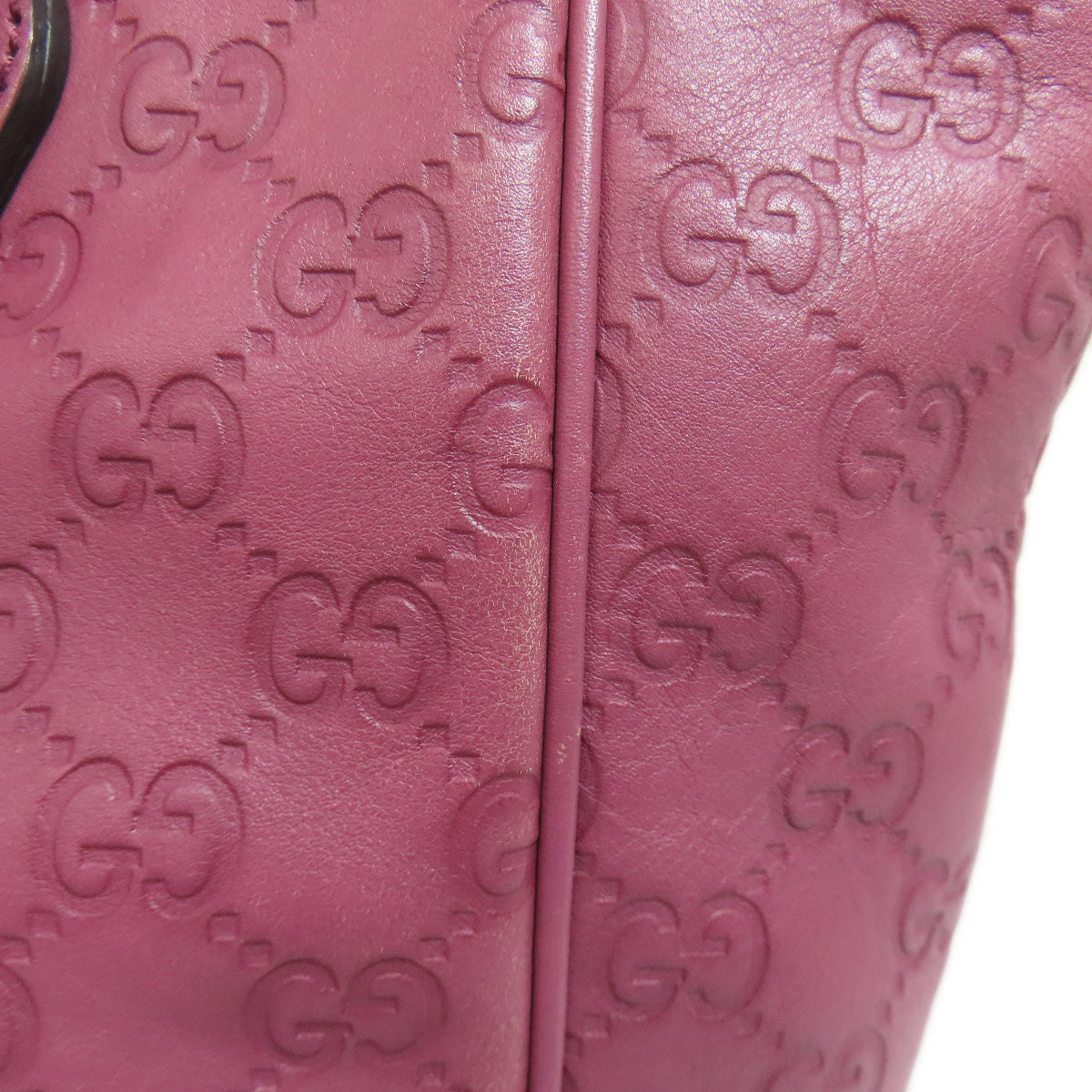 GUCCI 353119 GG signature guccissima Handbag Leather Ladies [Used]