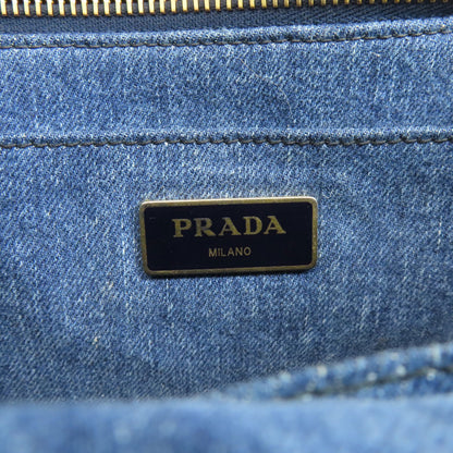 PRADA 1BG439 Canapa mini 2 WAY Handbag Denim Ladies [Used]