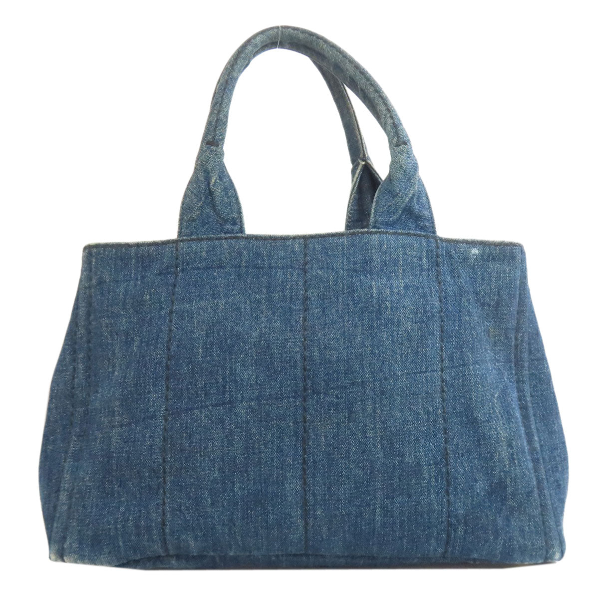 PRADA B1877B Canapa Tote Bag Denim Ladies [Used]