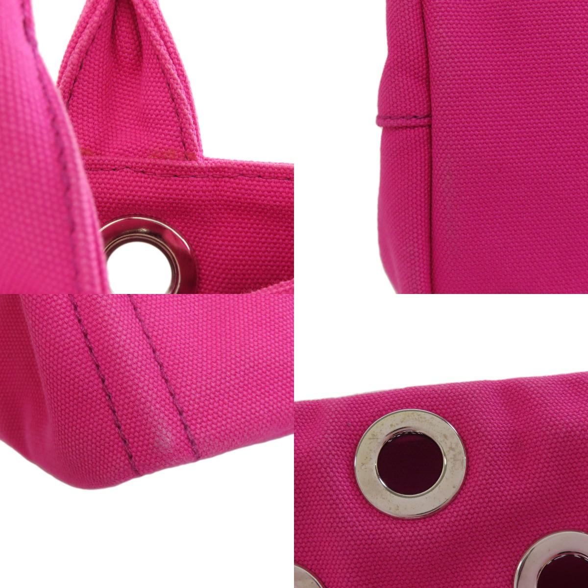 PRADA 1BG439 Kanapamini Punching 2WAY Handbag Canvas Ladies [Used]