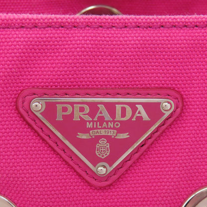PRADA 1BG439 Kanapamini Punching 2WAY Handbag Canvas Ladies [Used]