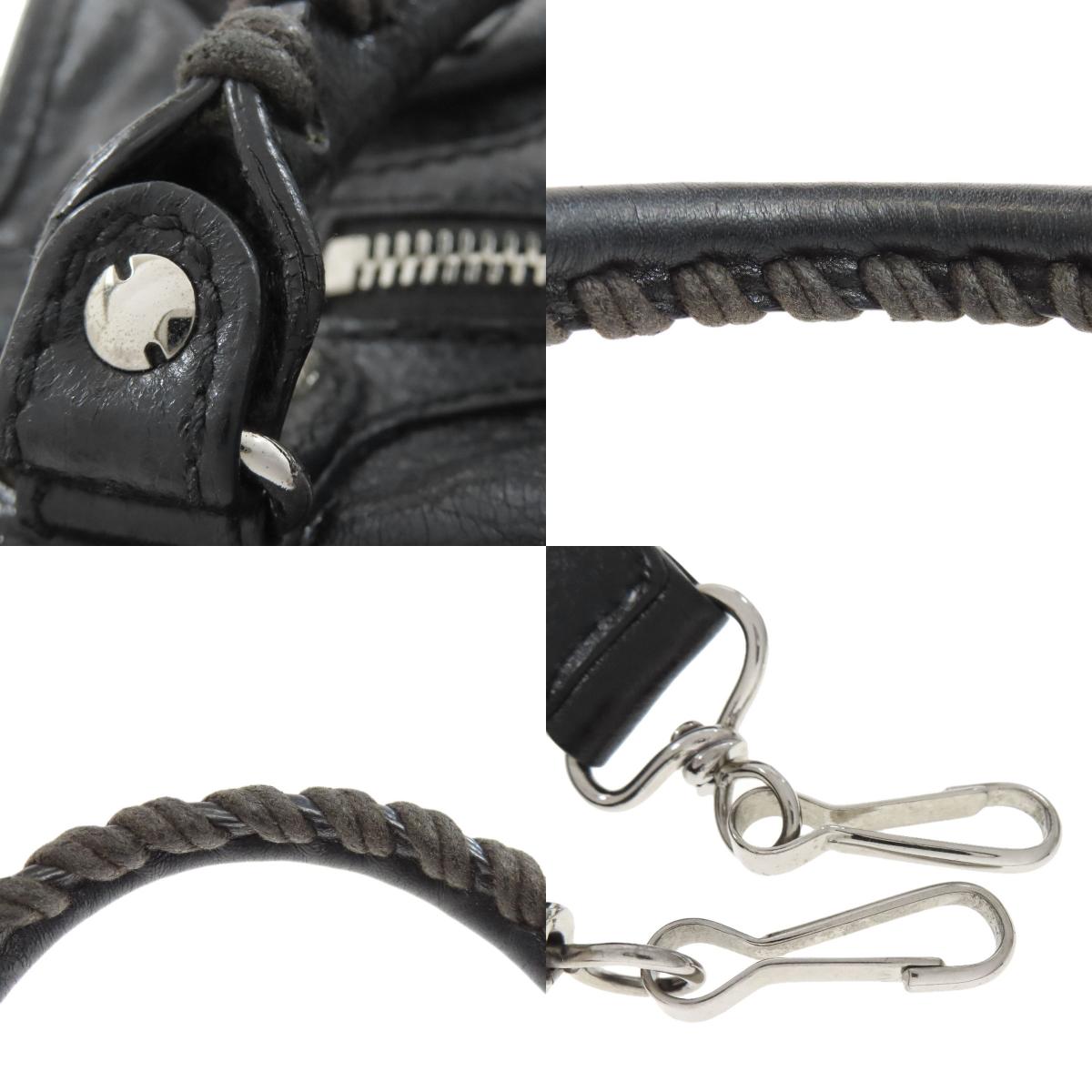 BALENCIAGA 519938 Mini City 2WAY Handbag Calf Ladies [Used]