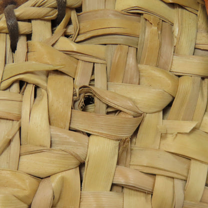 Dolce&Gabbana Leopard print basket bag Tote Bag Raffia Ladies [Used]