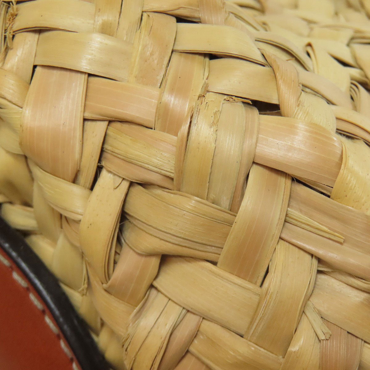 Dolce&Gabbana Leopard print basket bag Tote Bag Raffia Ladies [Used]