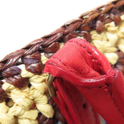 BALENCIAGA 286370 Basket bag Tote Bag Straw Ladies [Used]