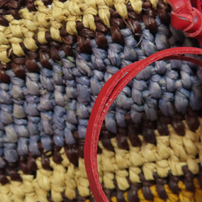 BALENCIAGA 286370 Basket bag Tote Bag Straw Ladies [Used]