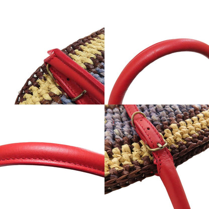 BALENCIAGA 286370 Basket bag Tote Bag Straw Ladies [Used]