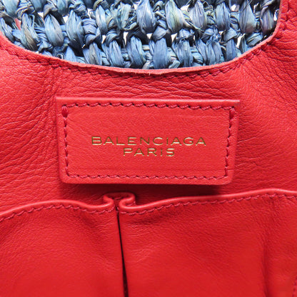 BALENCIAGA 286370 Basket bag Tote Bag Straw Ladies [Used]