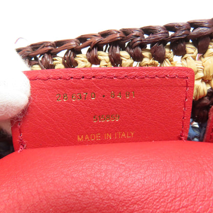 BALENCIAGA 286370 Basket bag Tote Bag Straw Ladies [Used]