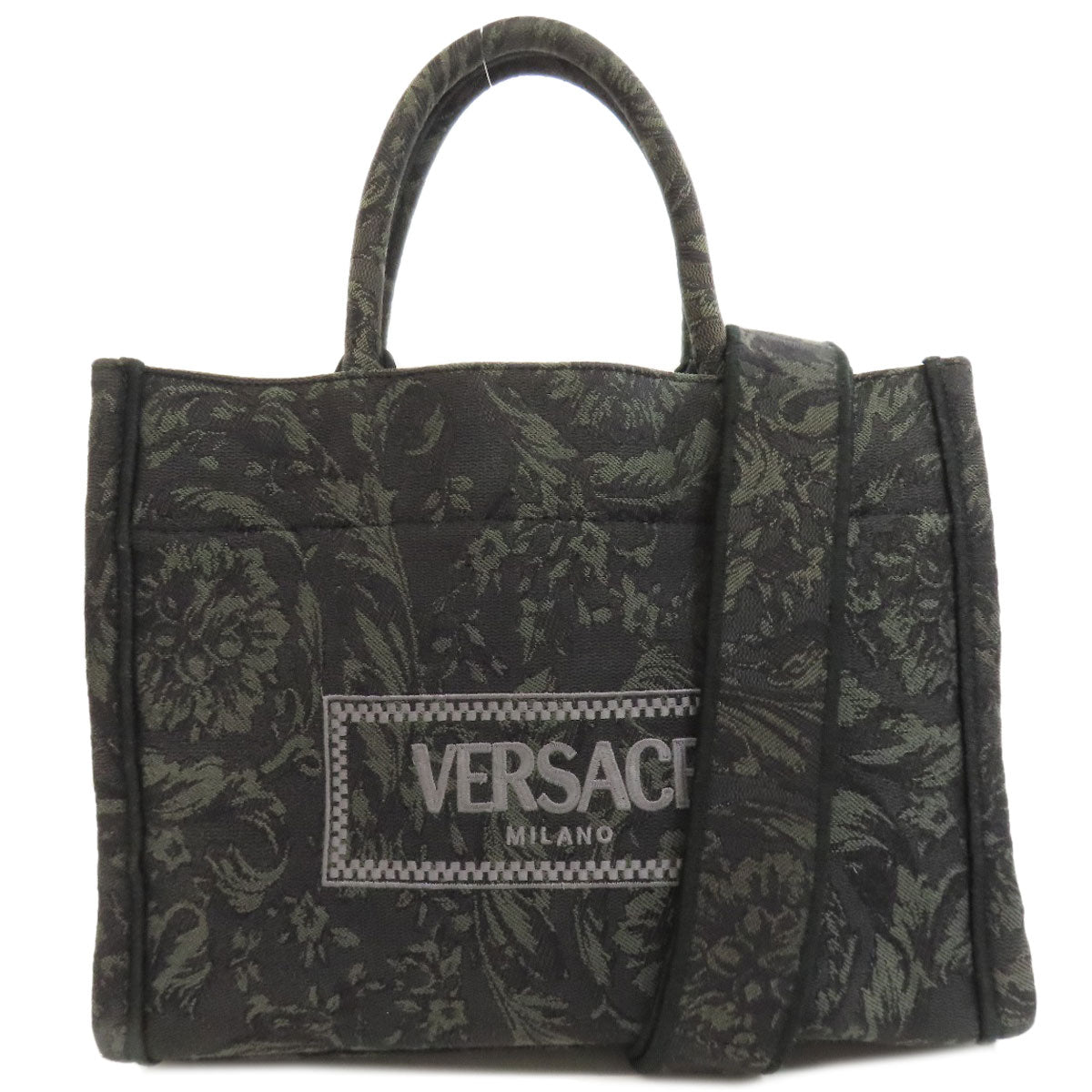 VERSACE 2WAY Handbag Canvas Ladies [Used]