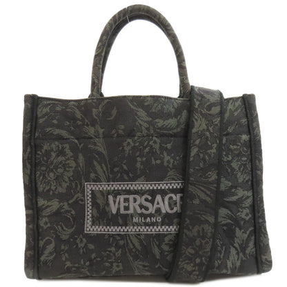 VERSACE 2WAY Handbag Canvas Ladies [Used]