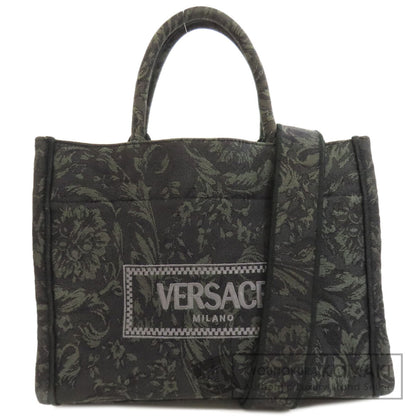 VERSACE 2WAY Handbag Canvas Ladies [Used]