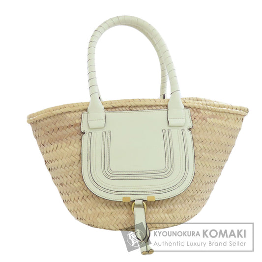 CHLOE Mercy basket bag Tote Bag Raffia Ladies [Used]
