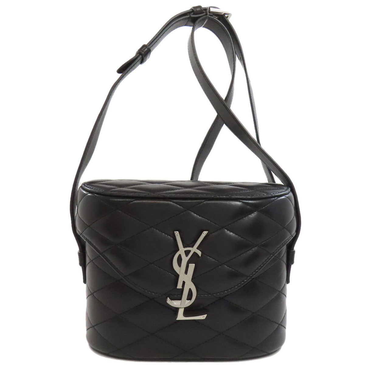 SAINT LAURENT logo Shoulder Bag Calf Ladies [Used]