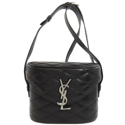 SAINT LAURENT logo Shoulder Bag Calf Ladies [Used]
