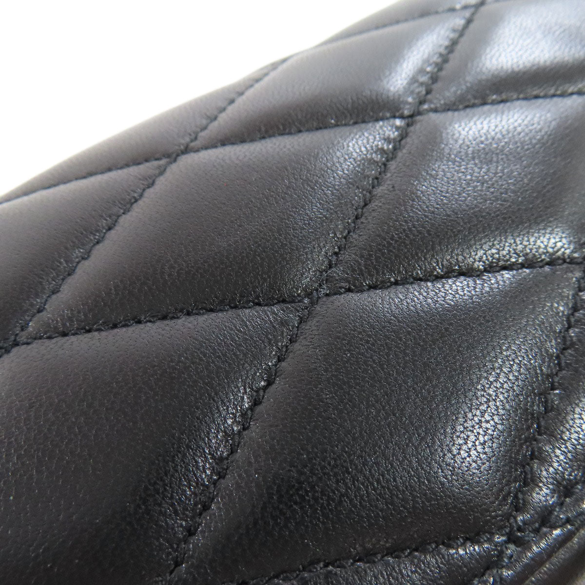 SAINT LAURENT logo Shoulder Bag Calf Ladies [Used]