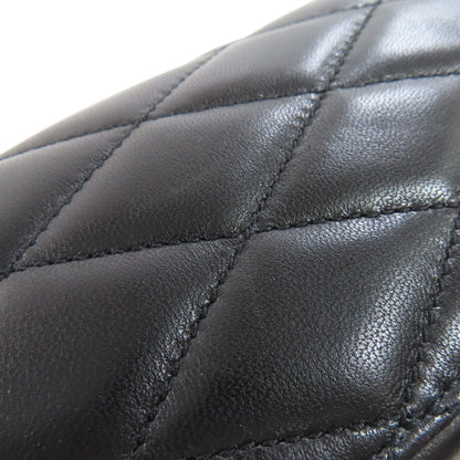 SAINT LAURENT logo Shoulder Bag Calf Ladies [Used]