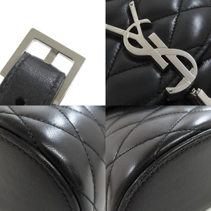 SAINT LAURENT logo Shoulder Bag Calf Ladies [Used]