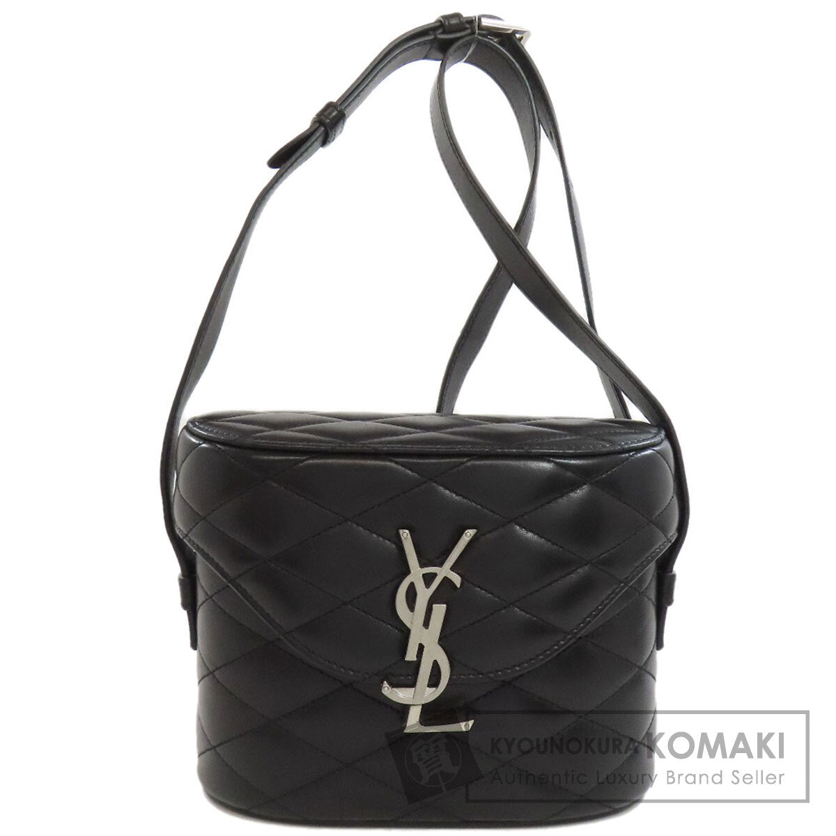 SAINT LAURENT logo Shoulder Bag Calf Ladies [Used]