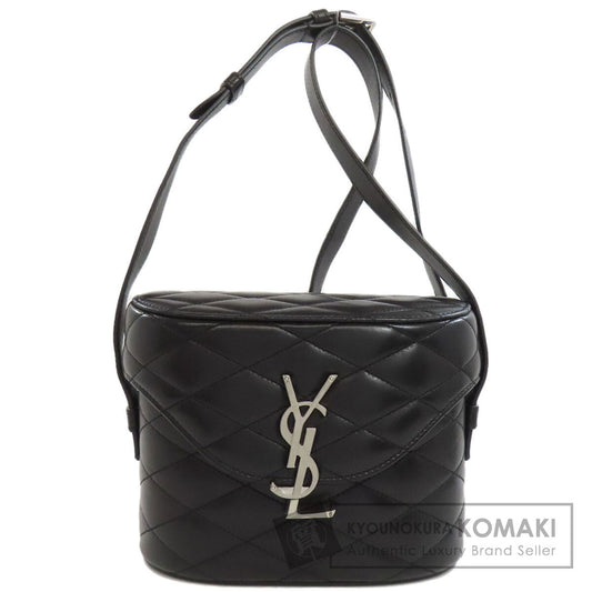 SAINT LAURENT logo Shoulder Bag Calf Ladies [Used]