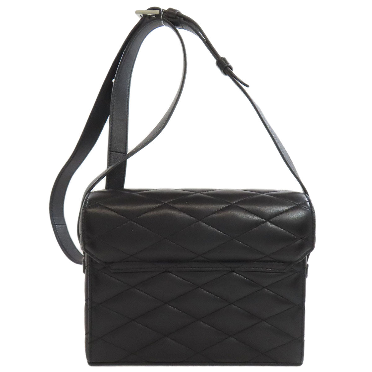 SAINT LAURENT logo Shoulder Bag Calf Ladies [Used]