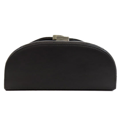 SAINT LAURENT logo Shoulder Bag Calf Ladies [Used]