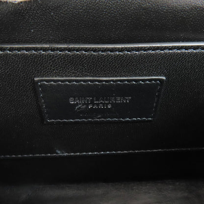 SAINT LAURENT logo Shoulder Bag Calf Ladies [Used]