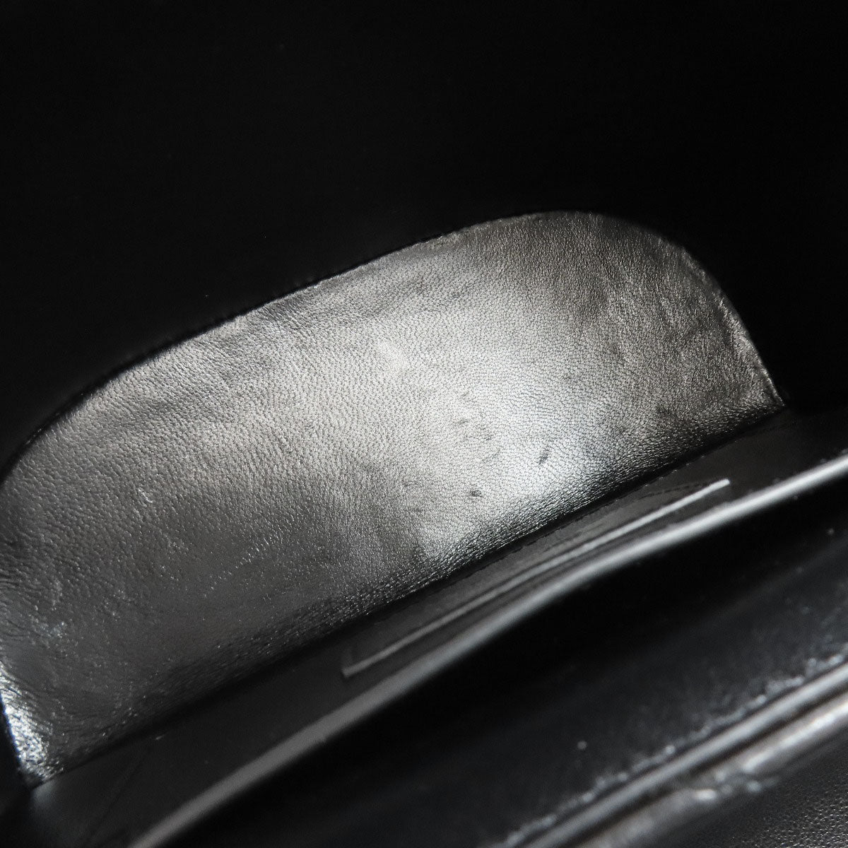 SAINT LAURENT logo Shoulder Bag Calf Ladies [Used]