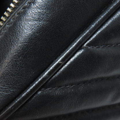 SAINT LAURENT Lou V Stitch Shoulder Bag Calf Ladies [Used]