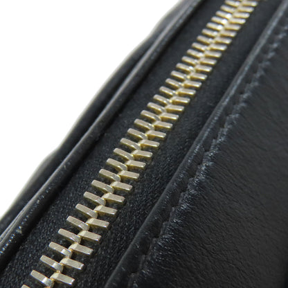 SAINT LAURENT Lou V Stitch Shoulder Bag Calf Ladies [Used]