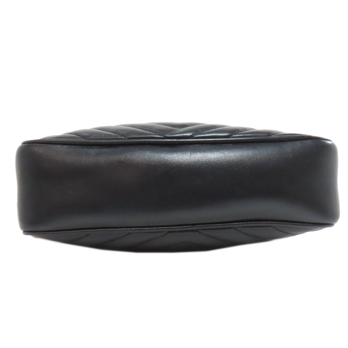 SAINT LAURENT Lou V Stitch Shoulder Bag Calf Ladies [Used]