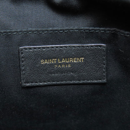 SAINT LAURENT Lou V Stitch Shoulder Bag Calf Ladies [Used]