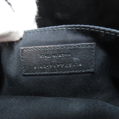 SAINT LAURENT Lou V Stitch Shoulder Bag Calf Ladies [Used]