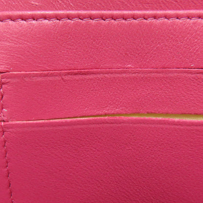 CHANEL Matelasse COCO Mark GoldHardware Long wallet (with coin pocket) Lambskin Ladies [Used]