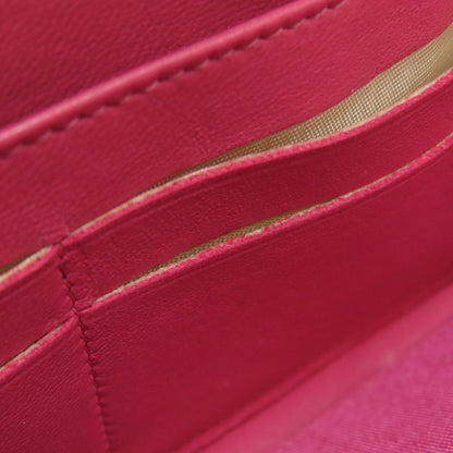 CHANEL Matelasse COCO Mark GoldHardware Long wallet (with coin pocket) Lambskin Ladies [Used]