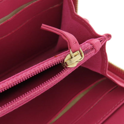 CHANEL Matelasse COCO Mark GoldHardware Long wallet (with coin pocket) Lambskin Ladies [Used]