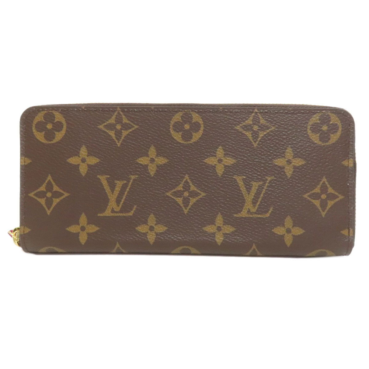 LOUIS VUITTON M60742 Portefeiulle・Clemence Long wallet (with coin pocket) Monogram canvas Ladies [Used]