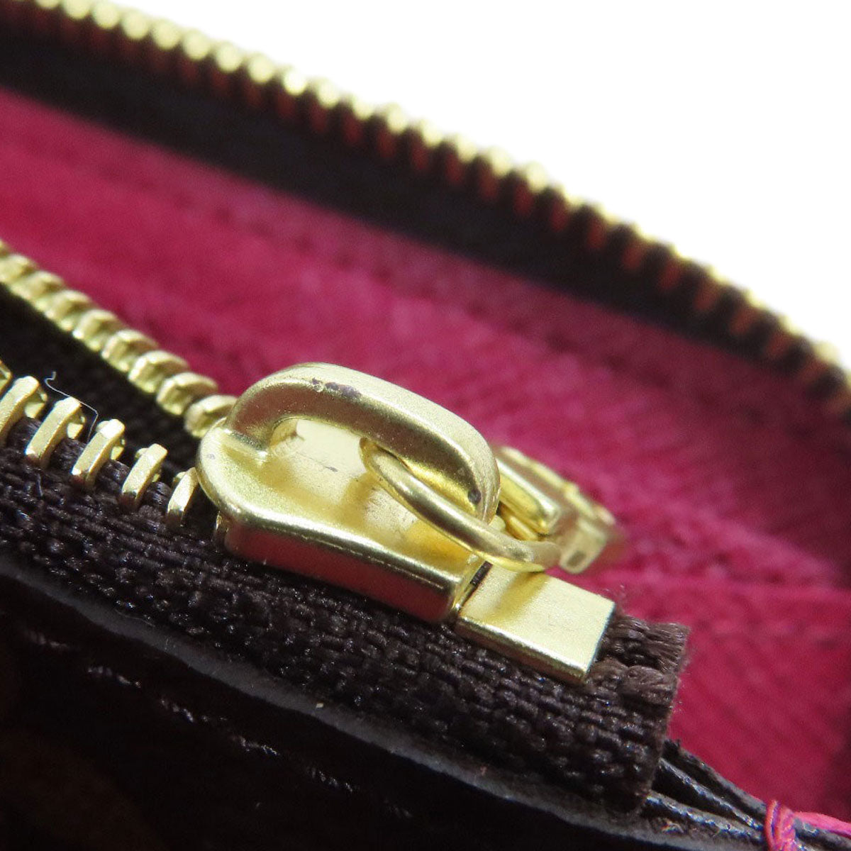 LOUIS VUITTON M60742 Portefeiulle・Clemence Long wallet (with coin pocket) Monogram canvas Ladies [Used]